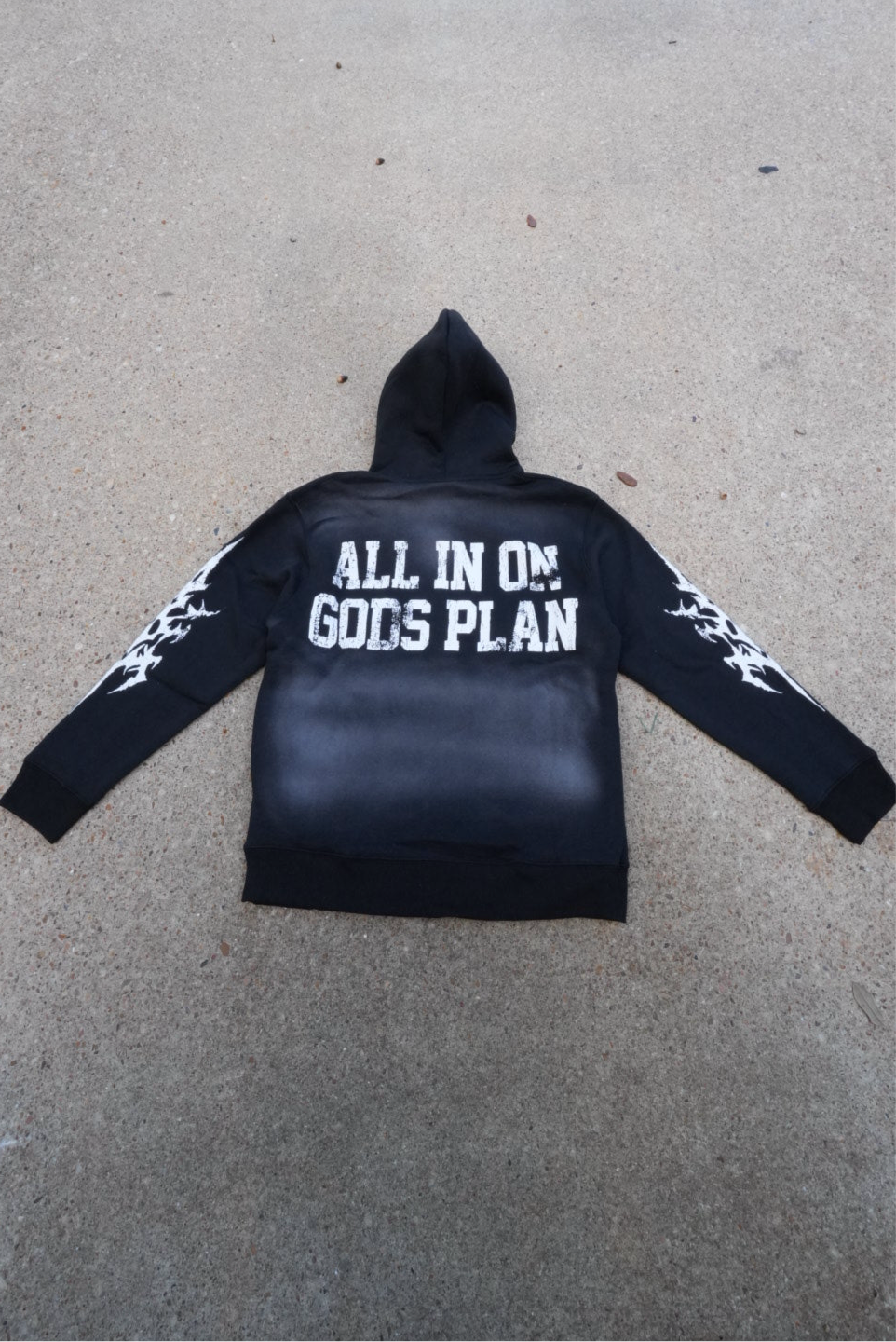 All In On Gods Plan Dice Hoodie