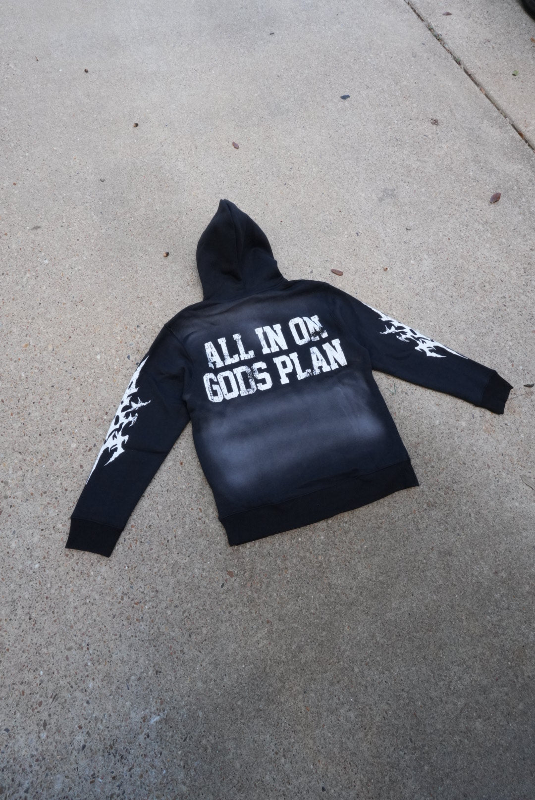 All In On Gods Plan Dice Hoodie
