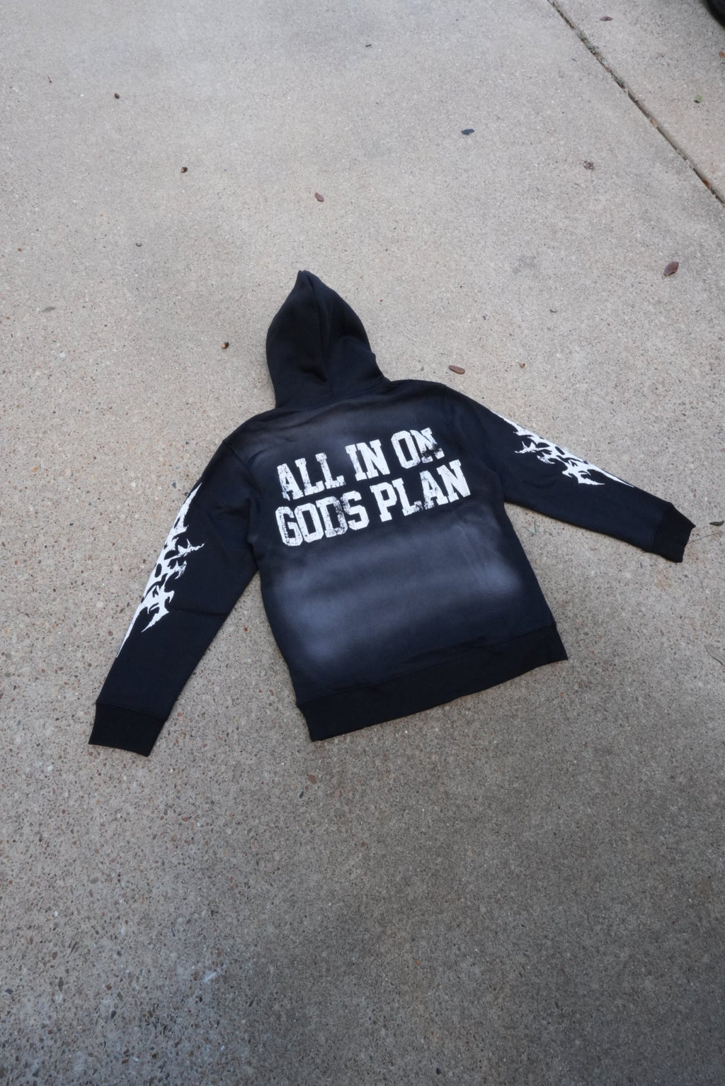 All In On Gods Plan Dice Hoodie